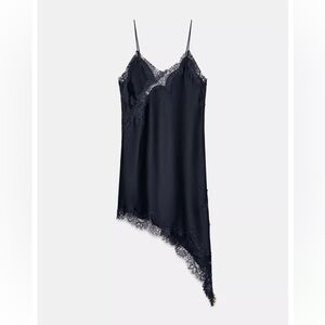 Zara Asymmetrical Lace Dress